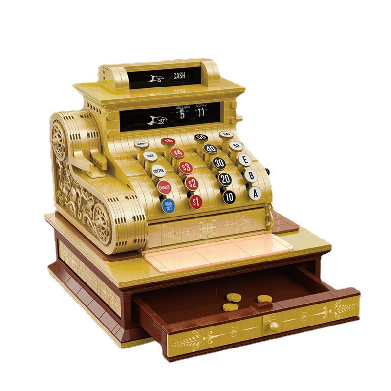 Retro Kasse Bausteine Spielzeug – Bild 2 | LuxeStyle