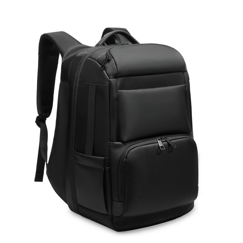 Schwarzer Multifunktionaler Rucksack aus Nylon/Polyester – Bild 4 | LuxeStyle