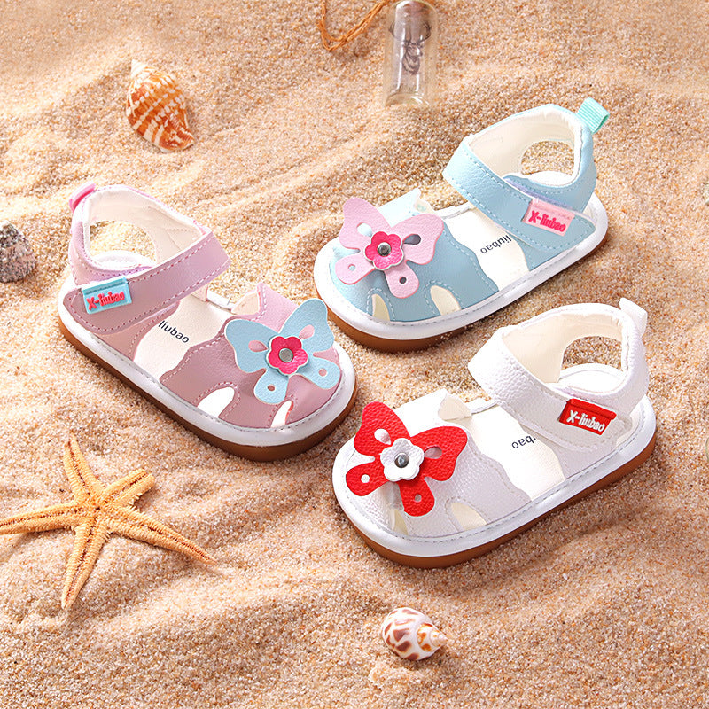 Prinzessinnen-Sandalen mit Schleife für Kleinkinder | LuxeStyle