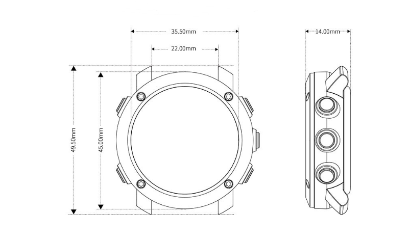 Smartwatch mit Farbdisplay & Herzfrequenzmessung – Bild 4 | LuxeStyle
