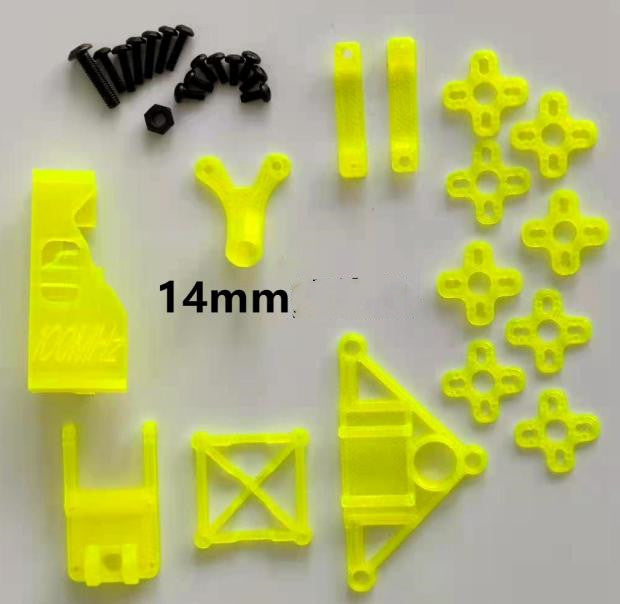 Velociraptor 110x 3-Zoll-Modell 2mm-Arm TPU-Kohlefaser-Rahmen