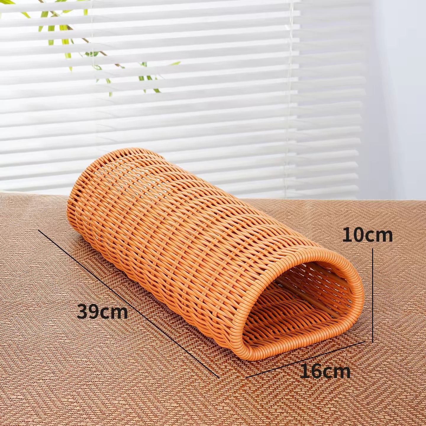 Rattan-Kühlkissen mit Nackenstütze