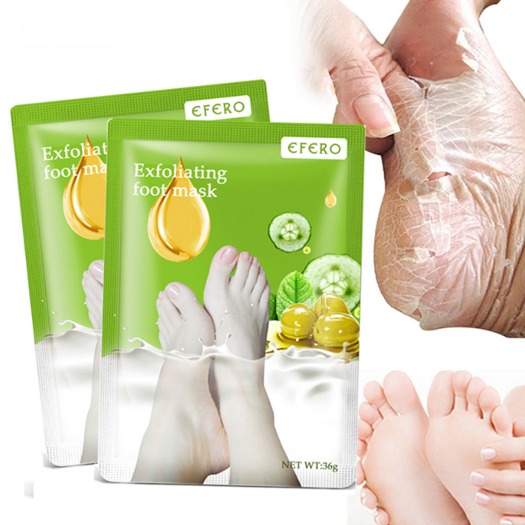 Peeling-Fussmaske für zarte Füsse