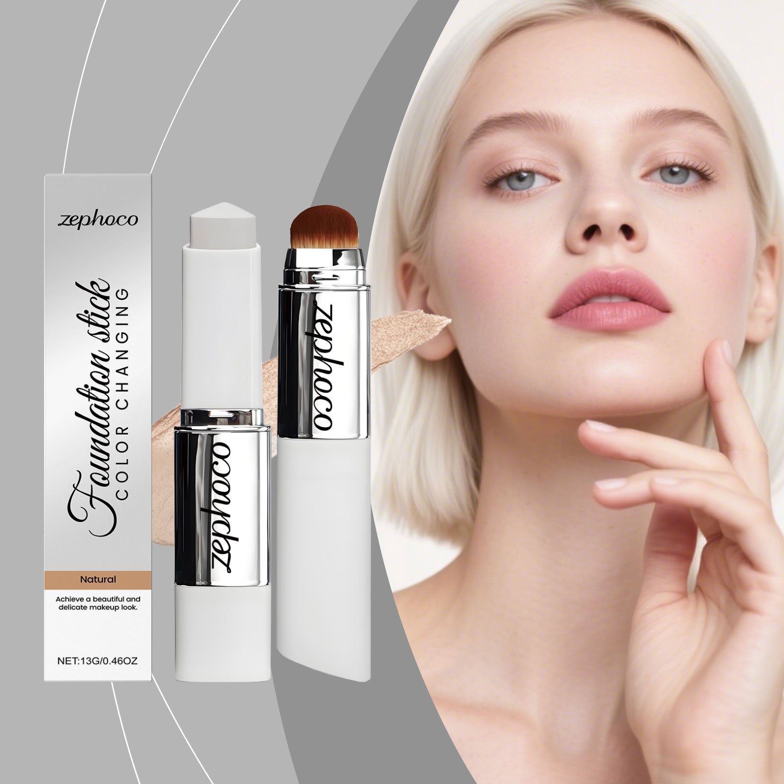Farbwechselnder Concealer & Foundation Stick