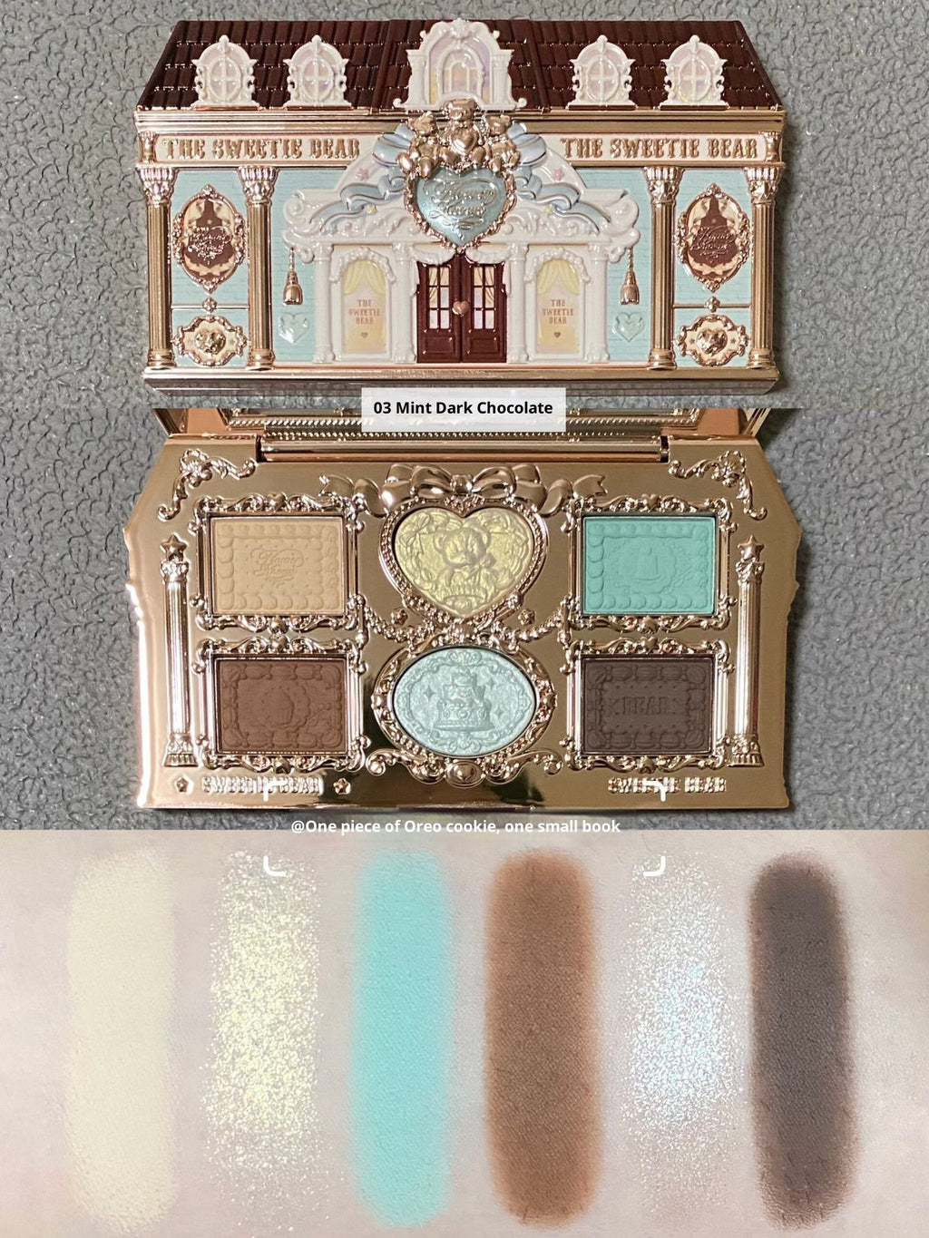Süße Augenfarben Palette