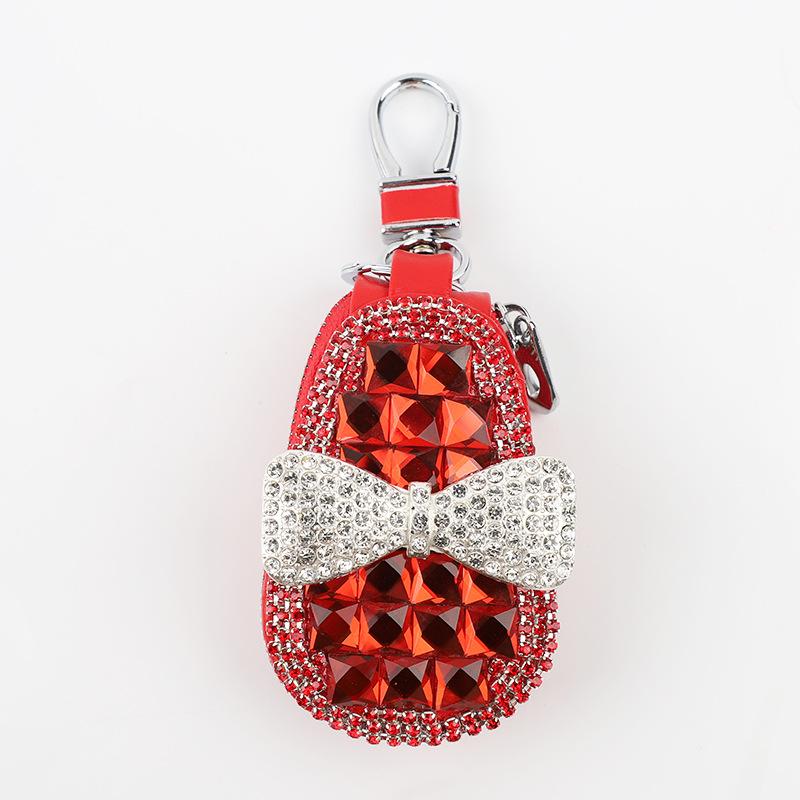 Schlüsseletui mit Diamant-Kürbis-Design | LuxeStyle