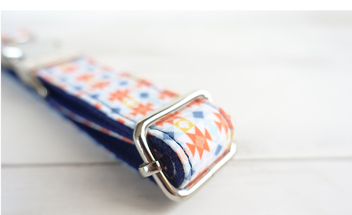 Halsband- und Leinen-Set „Orange Lantern“ | LuxeStyle