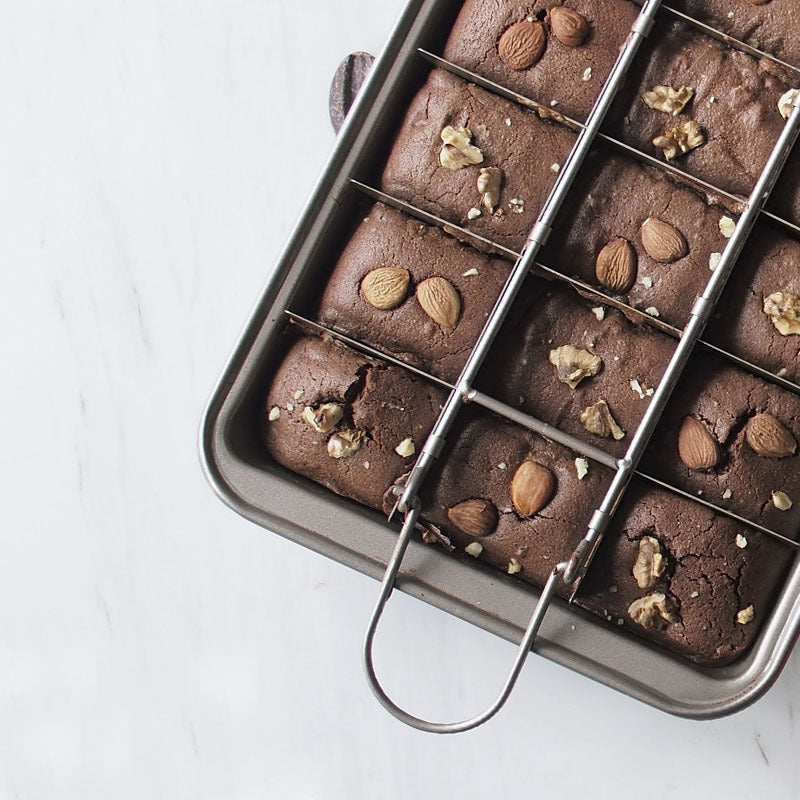 Karierte Brownie-Backform – Bild 4 | LuxeStyle