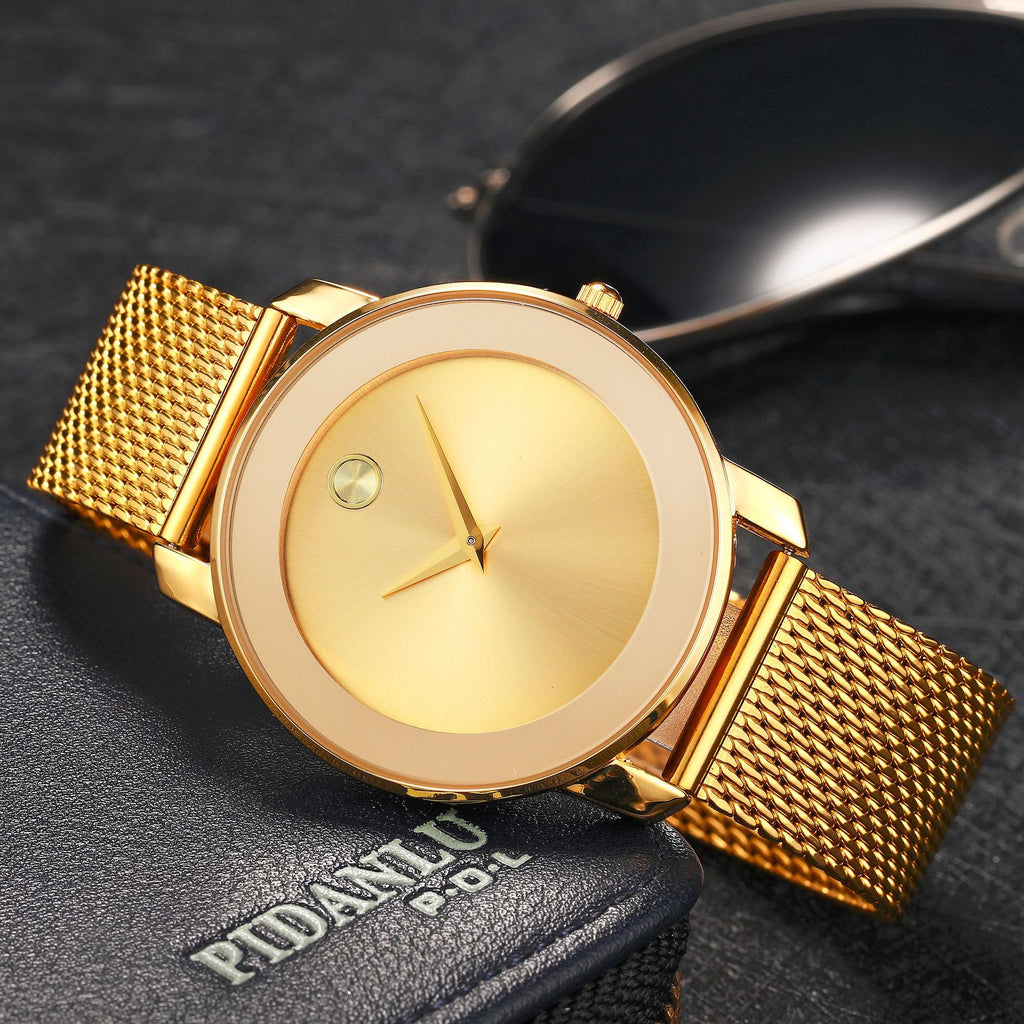 Herren Armbanduhr Edelstahl Business – Bild 4 | LuxeStyle