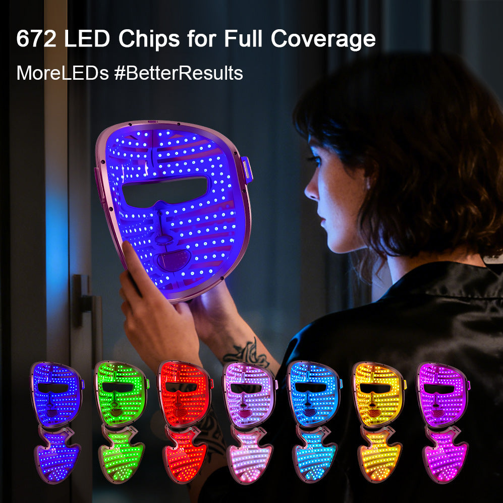 LED Gesichts- & Halsmaske 7-Farben – Bild 7 | LuxeStyle