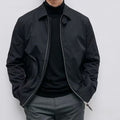 Retro Langarm-Jacke im British Style