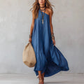 Sommerkleid mit Off-Shoulder-Ausschnitt