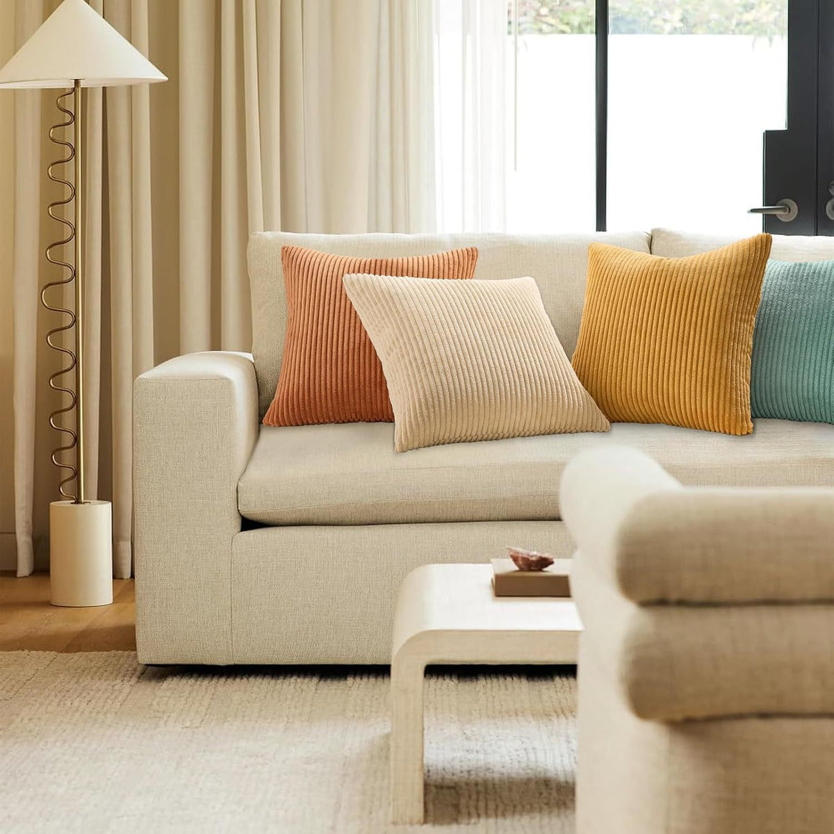 Doppelseitiges Kissenbezug, modern & weich – Bild 1 | LuxeStyle