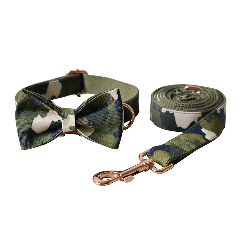 Grün-Kamouflage-Halsband – Bild 3 | LuxeStyle