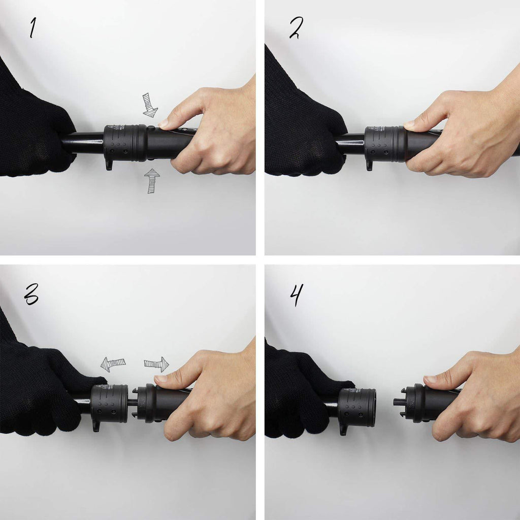 Multifunktionaler 5-in-1 Keramik Lockenstab – Bild 7 | LuxeStyle