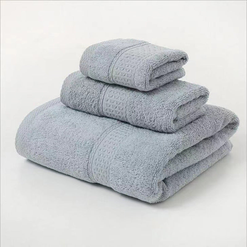 6-teiliges Badtuch-Set aus Baumwolle