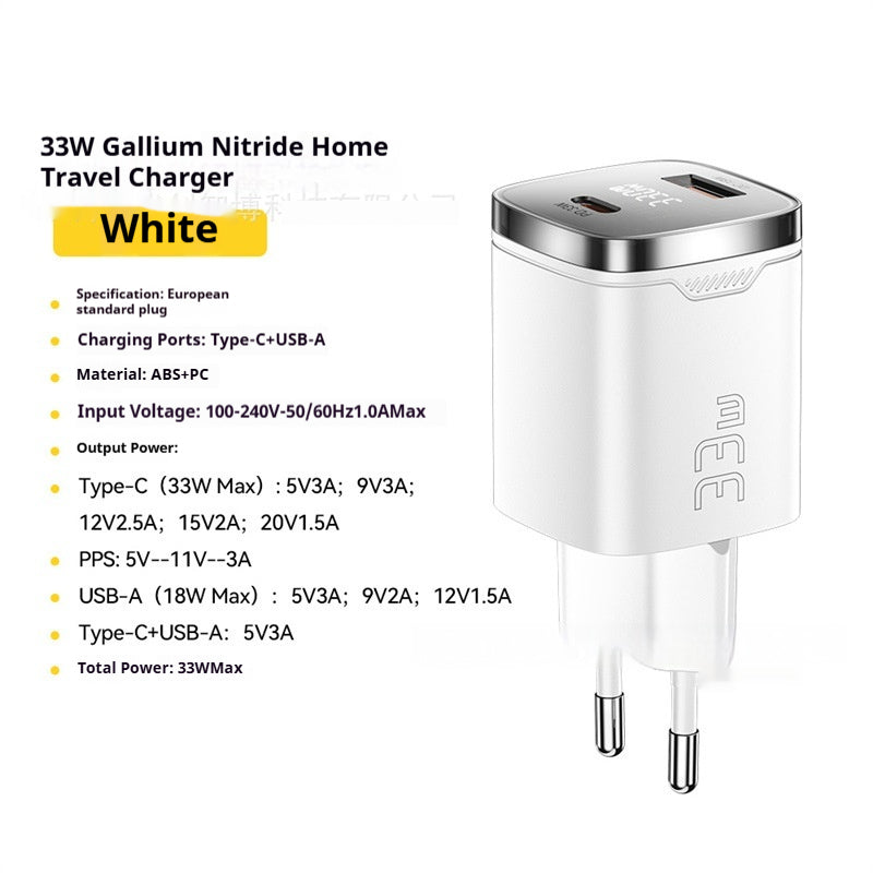 20W Reise-Ladegerät mit USB-A & USB-C
