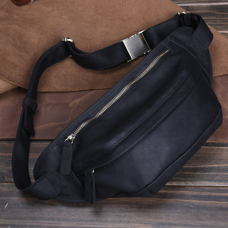 Leder Crossbody Sporttasche für Herren | LuxeStyle