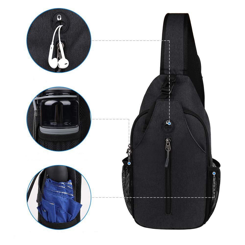 Brusttasche für Herren, diverse Farben