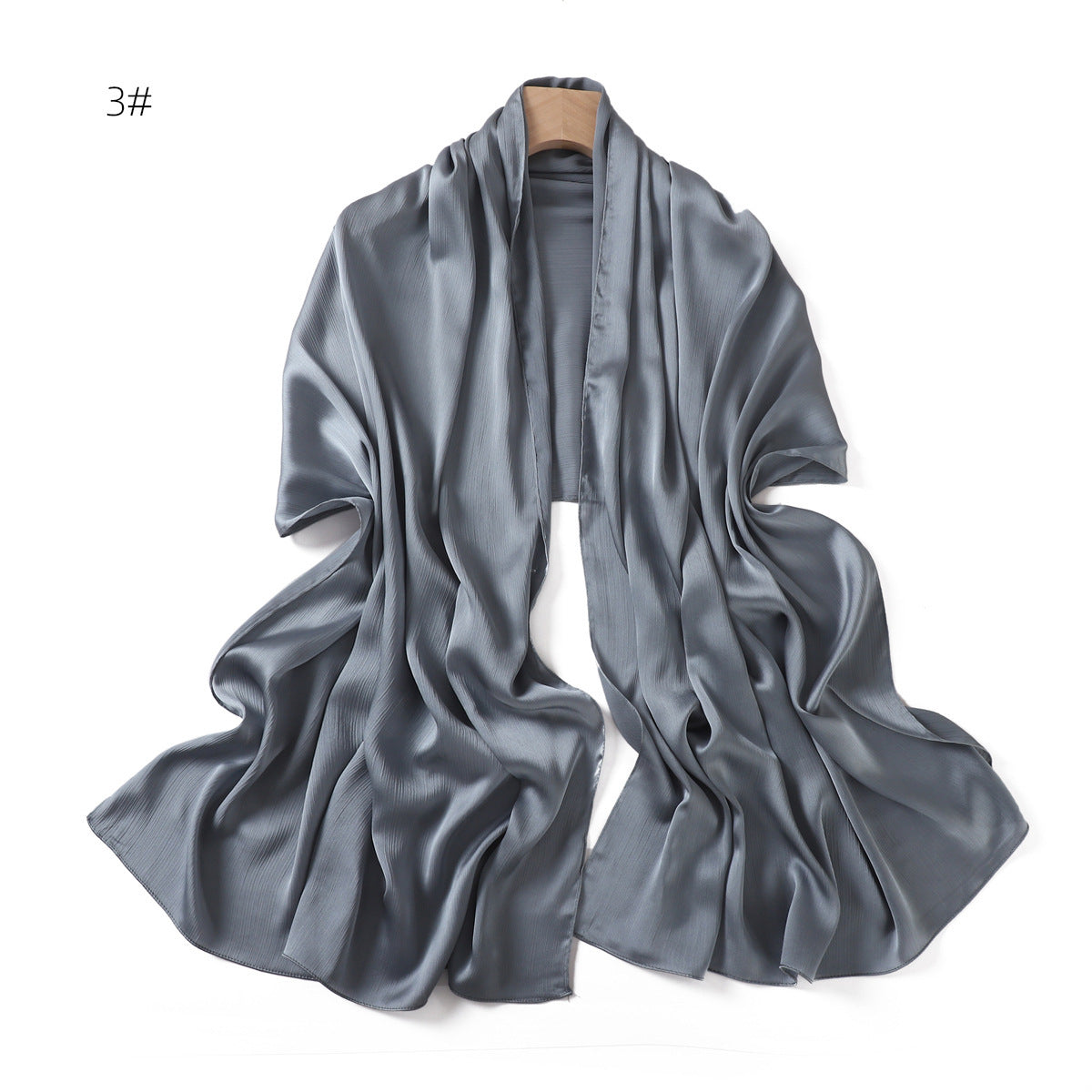 Einfarbiger Sommer-Schal für Damen – Bild 14 | LuxeStyle