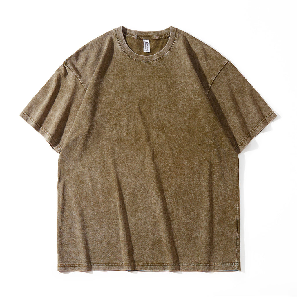 Baumwoll-Pullover mit Batik-Technik