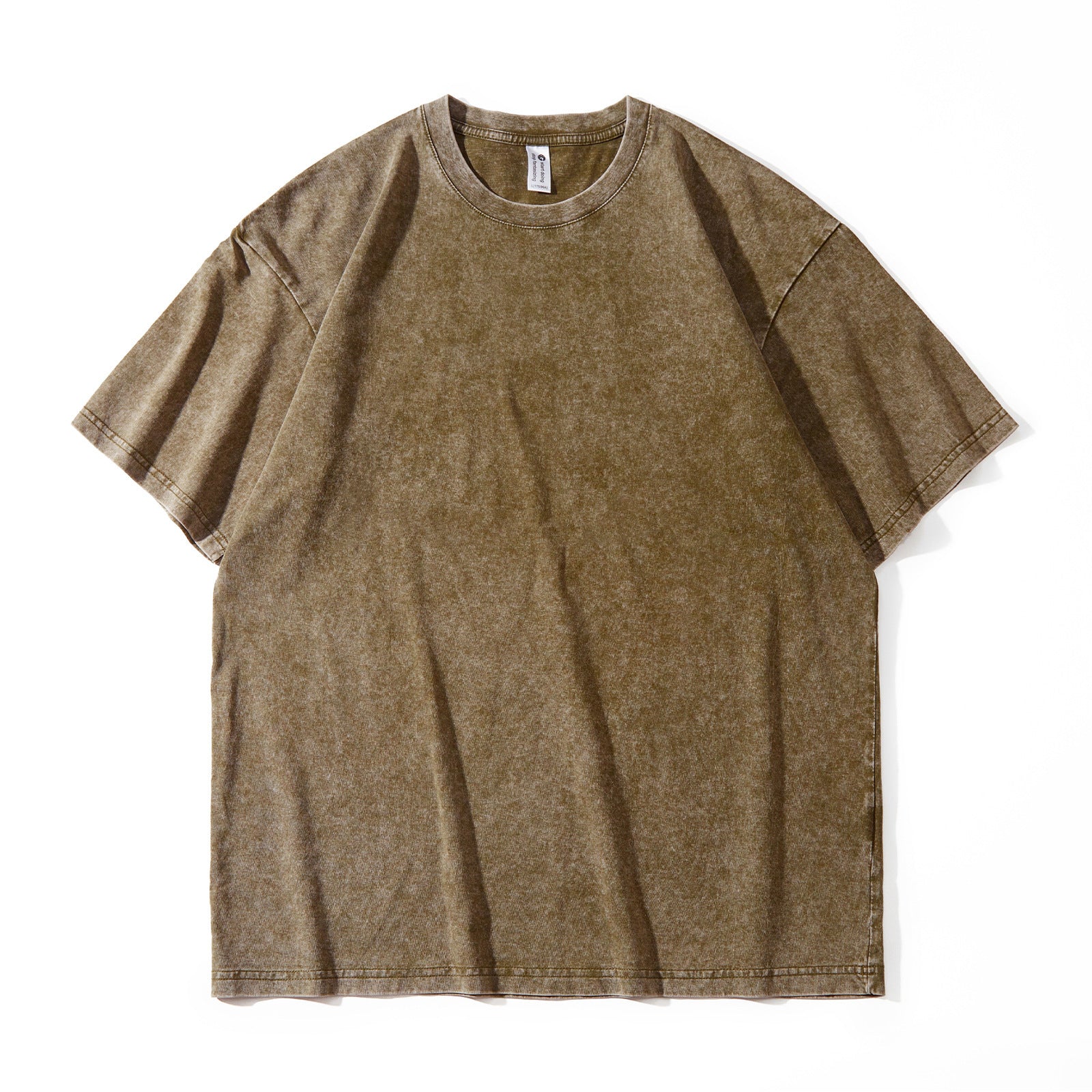Baumwoll-Pullover mit Batik-Technik