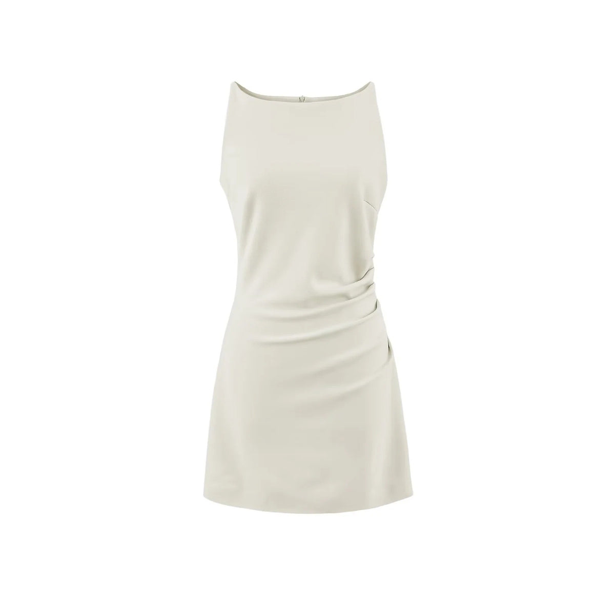 One-Shoulder Kleid mit Taillenschnürung – Bild 6 | LuxeStyle