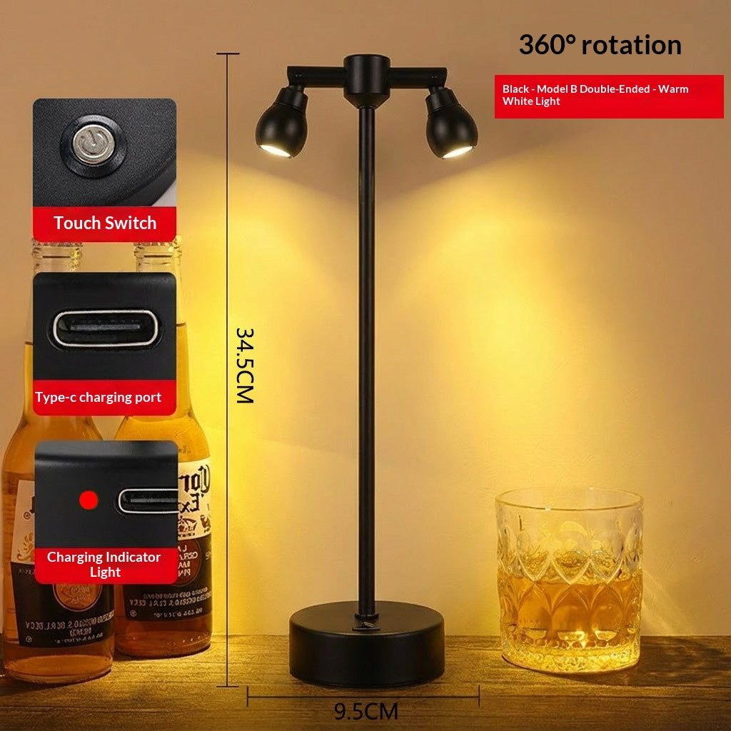 LED Ladeleuchte für Tisch und Bar