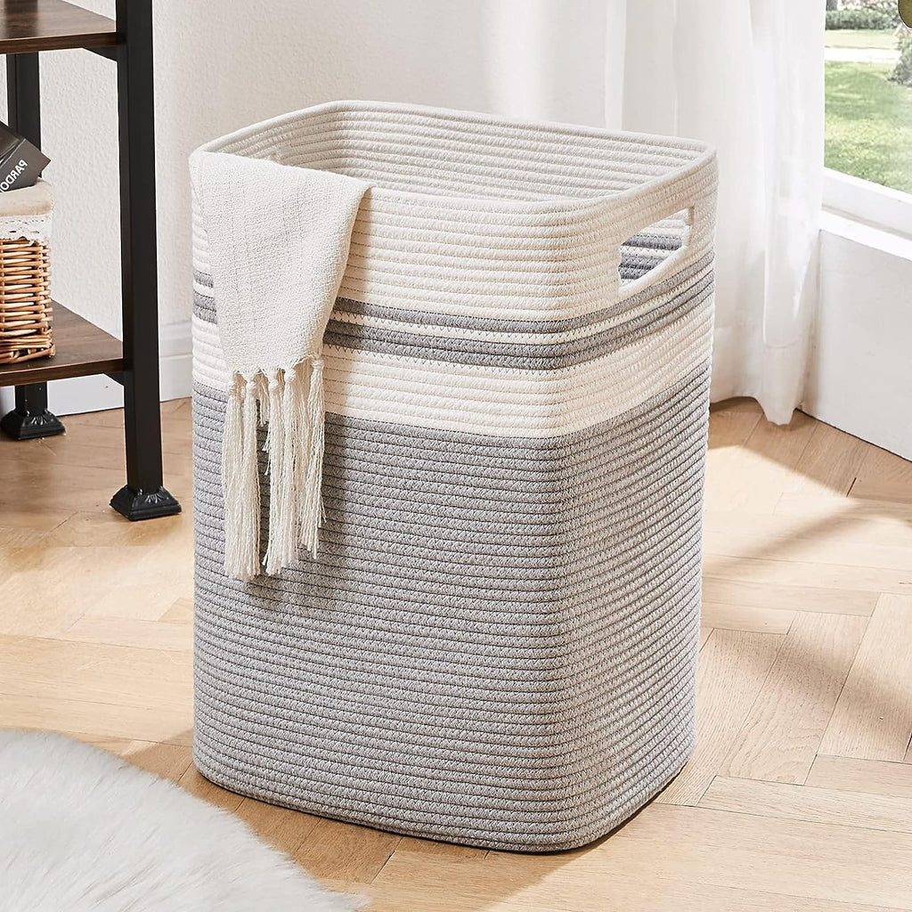 Baumwoll-Aufbewahrungskorb 38 × 30 × 46 cm – Bild 4 | LuxeStyle