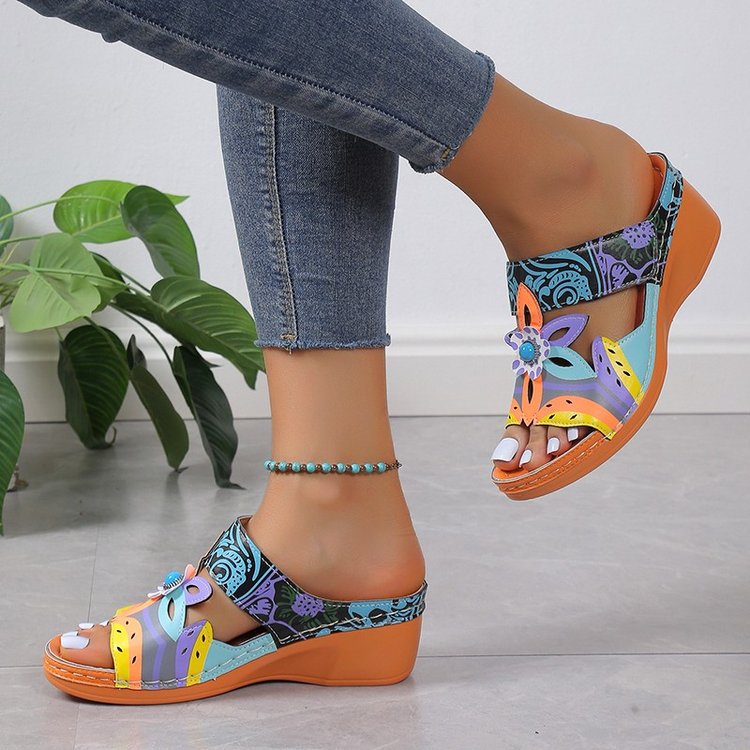 Ethnic Cool Girl Pantoletten – Bild 3 | LuxeStyle