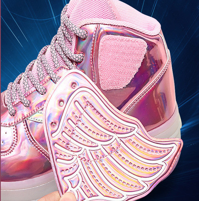 Rollschuhe mit Doppelhäufigkeit und LED-Licht