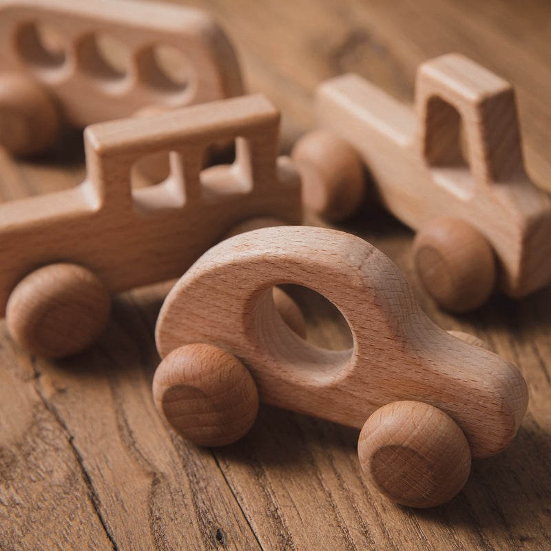 Trägheits-Schiebeauto aus Holz – Bild 6 | LuxeStyle