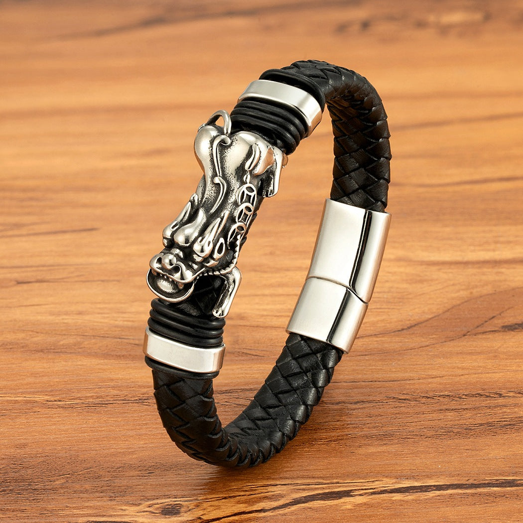 Armband Drache Pi Xiu Leopard-Muster – Bild 9 | LuxeStyle