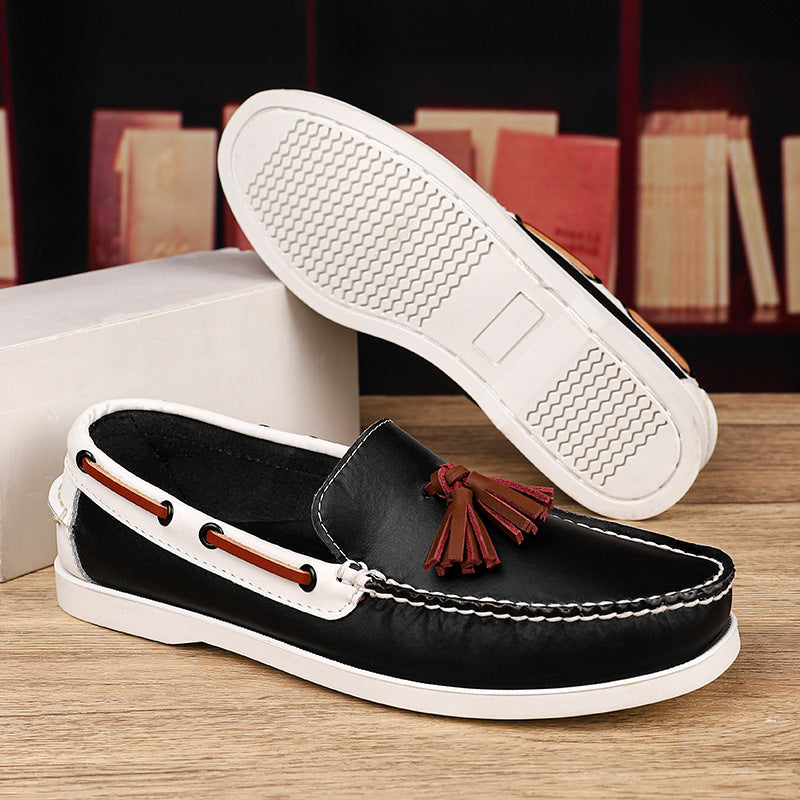 Plus Size Segelschuhe Herren Leder – Bild 6 | LuxeStyle