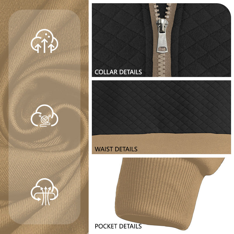 Strickjacke mit Reissverschluss für Herren – Bild 3 | LuxeStyle