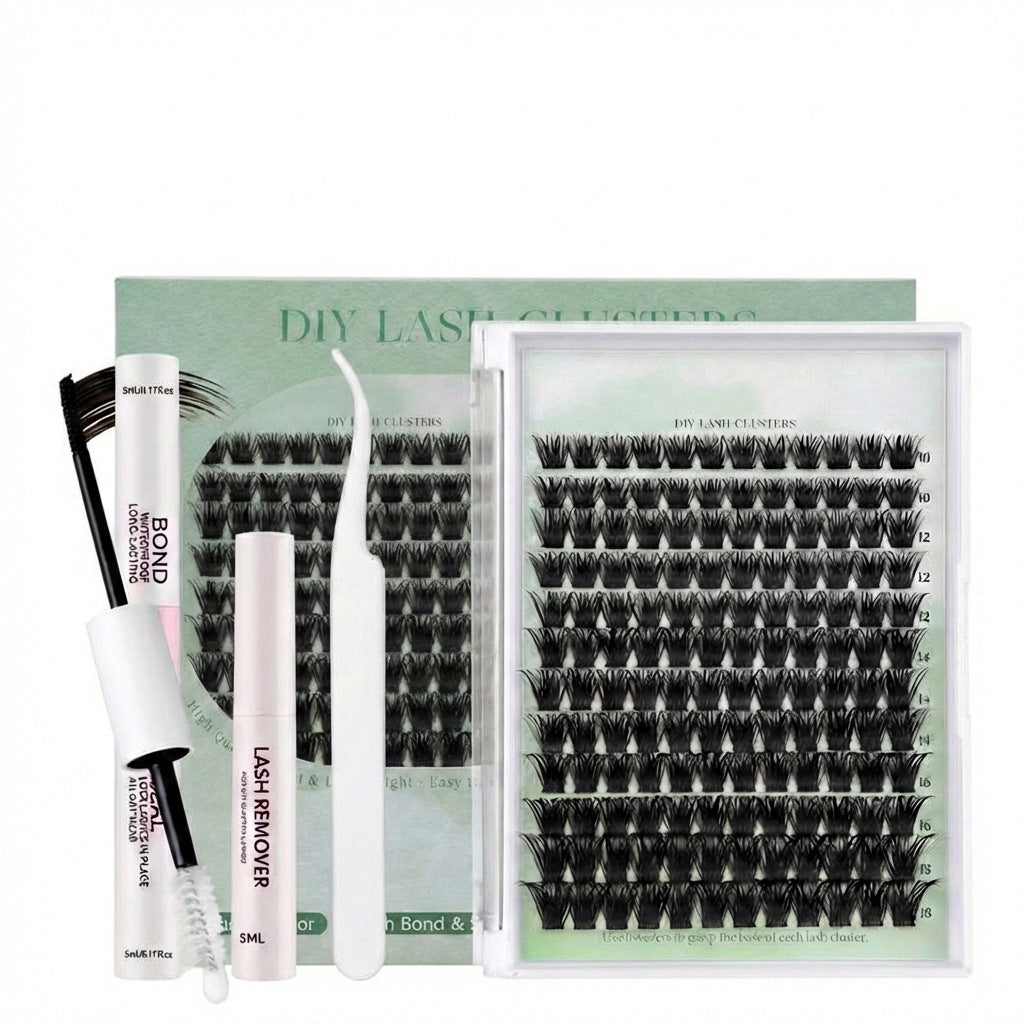 DIY-Wimpernkits vollvolumig, gkrümmt