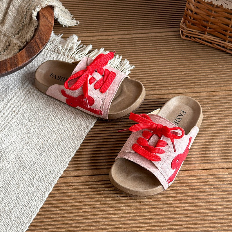 Sommer-Slipper für Mädchen, atm. Sohle, Outdoor