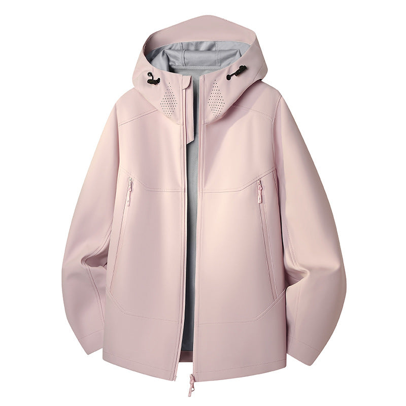 Wasserdichte Outdoor-Softshelljacke für Herren