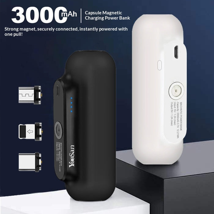 Kompakte magnetische Powerbank