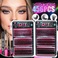 DIY 456 Clusters – Große Wimpern-Vielfalt