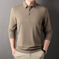 Herren-Polo mit Langarm