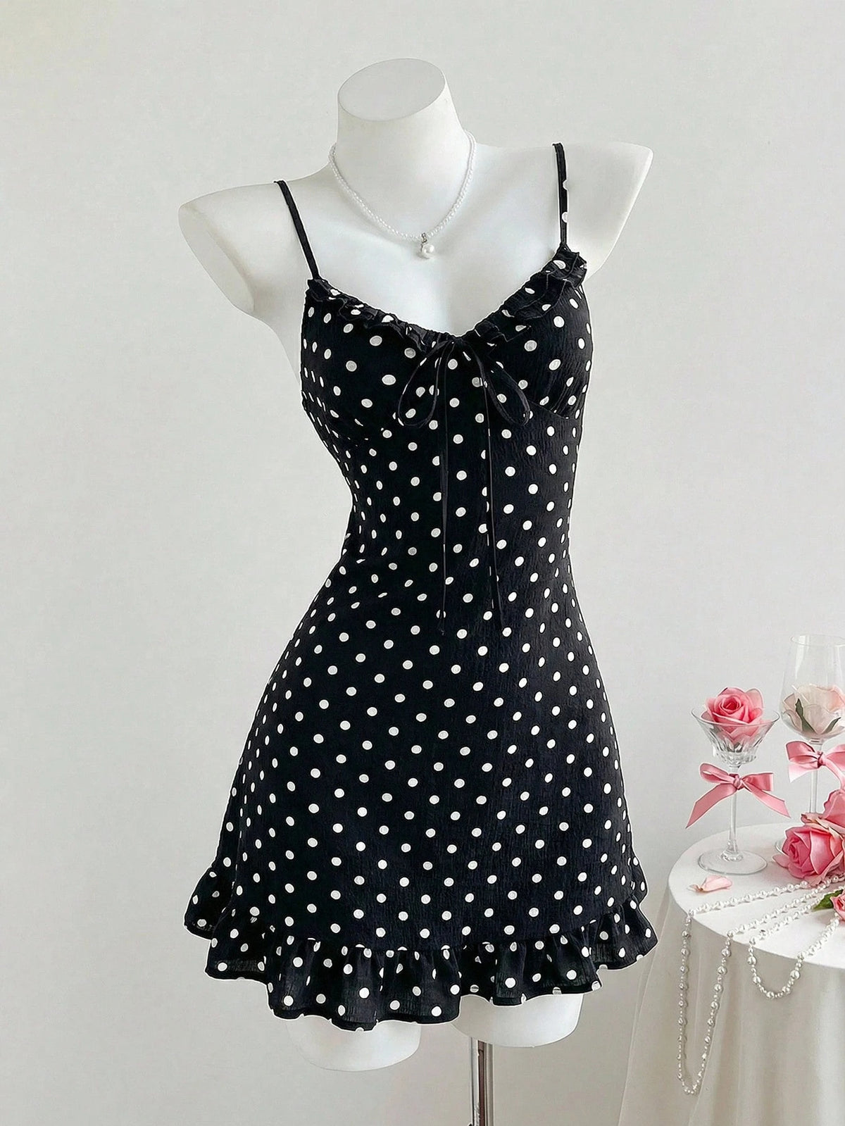 Polka-dot-Topschickling | LuxeStyle