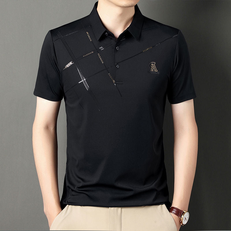 Kurzarmshirt für Herren – Bild 6 | LuxeStyle