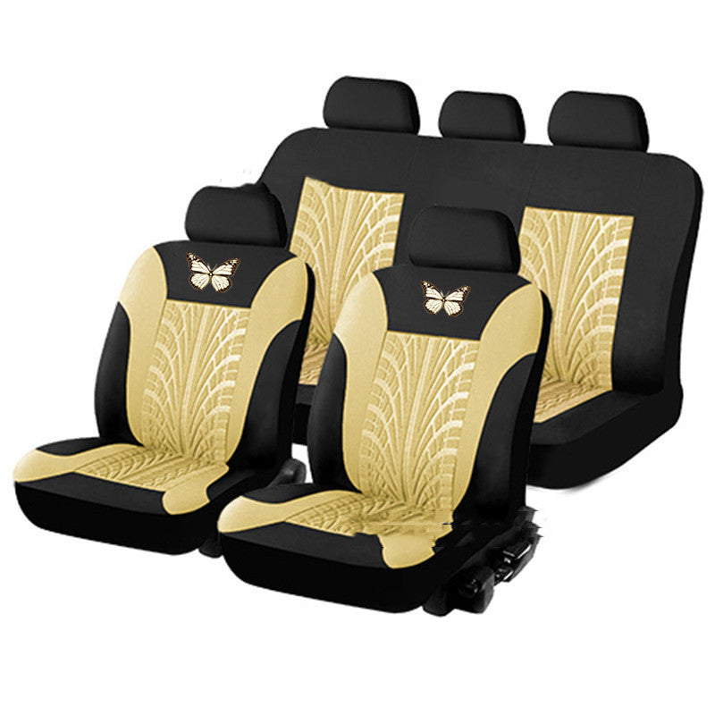 Butterfly Auto Sitzbezug aus Baumwolle | LuxeStyle