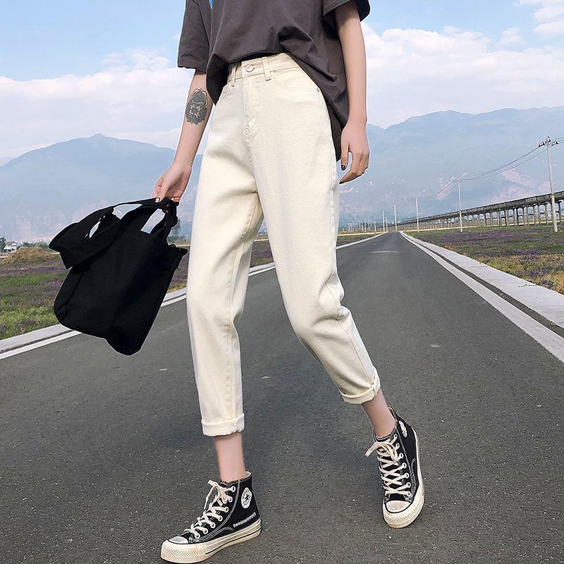 Slim-Fit Harem Jeans für Damen