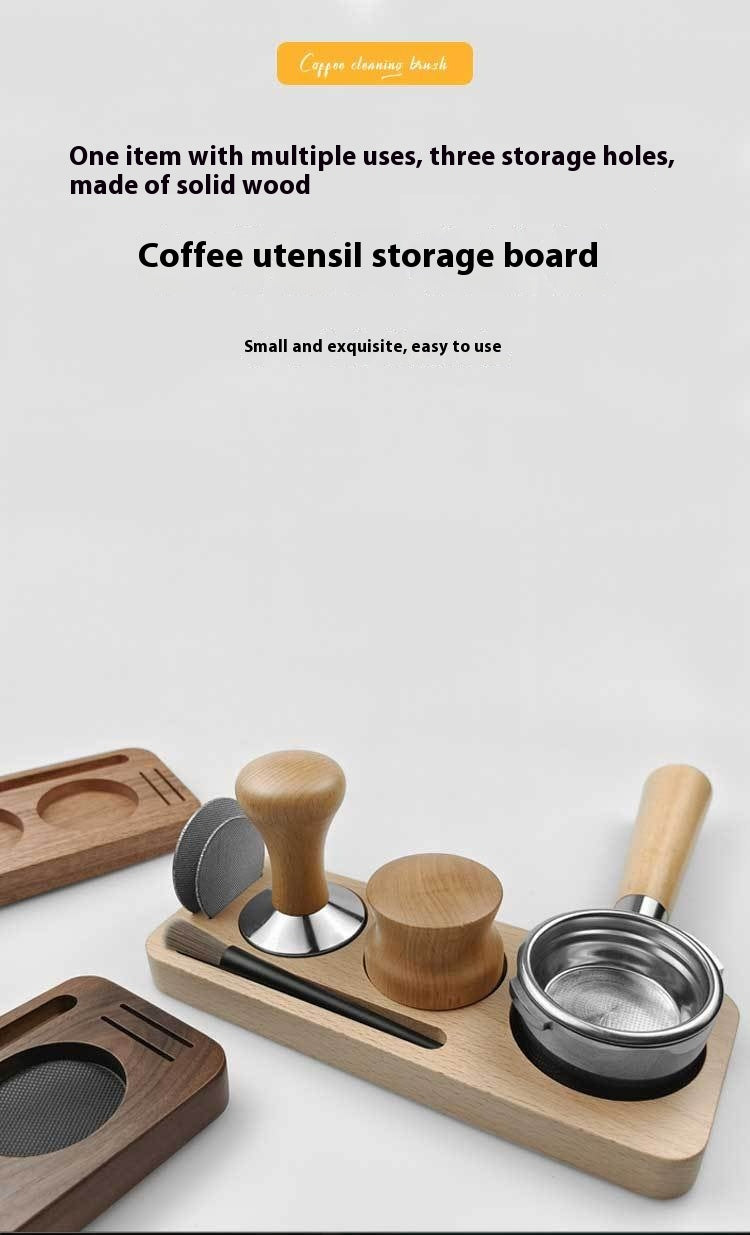 Organizer für Kaffeeverteiler aus Massivholz