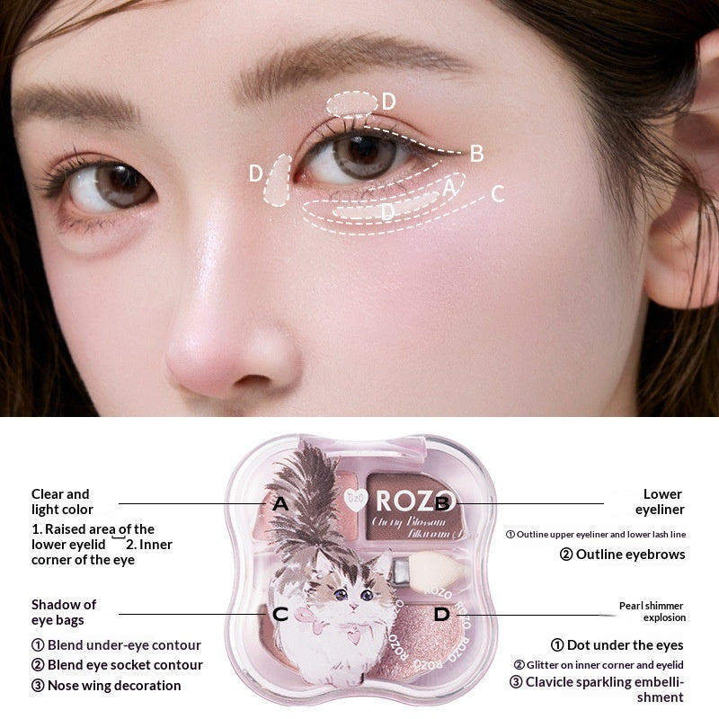 Lidschatten-Palette für ausdrucksstarke Augen – Ansicht 5