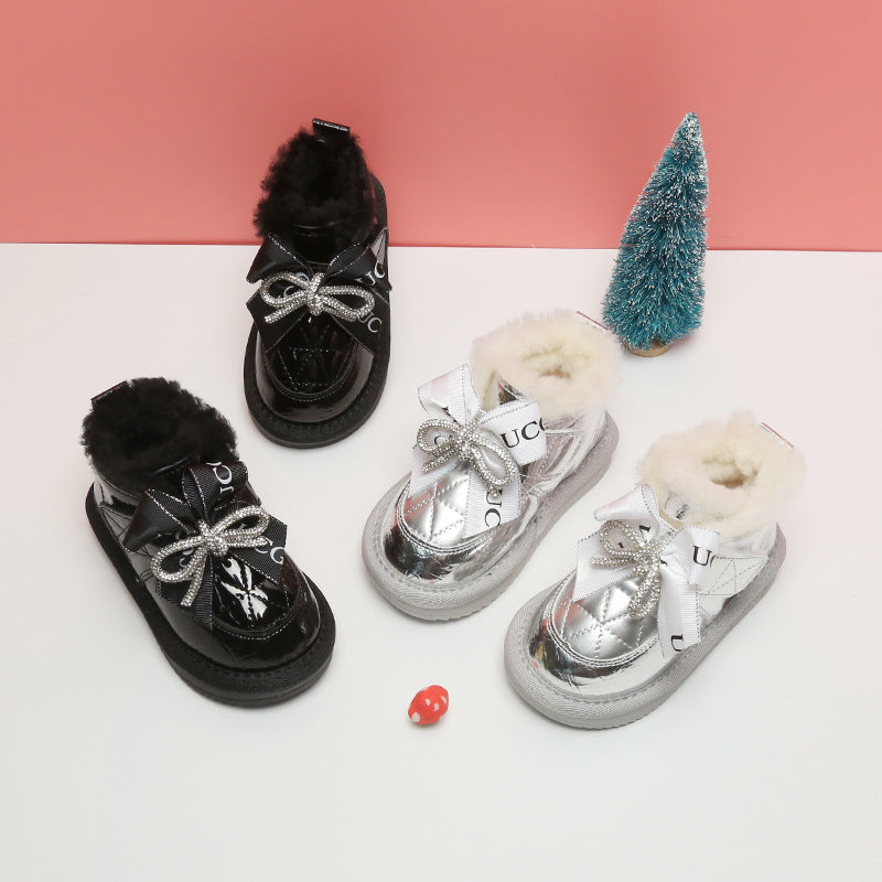 Plüsch-Winterschuhe für Kleinkinder mit weicher Sohle – Bild 11 | LuxeStyle