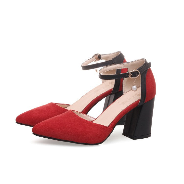 Elegante Pumps mit Blockabsatz