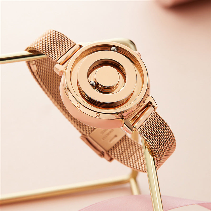 Damen-Armbanduhr mit Magnetverschluss | LuxeStyle